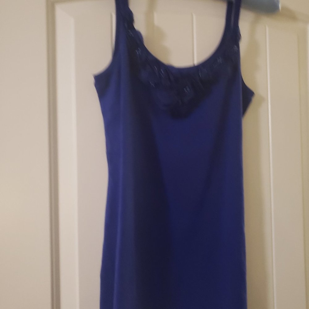New York & Co. M Blue Tank